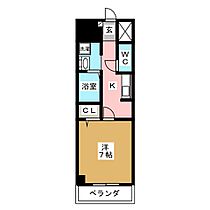 ミーム東新町  ｜ 愛知県名古屋市中区新栄１丁目（賃貸マンション1K・4階・24.48㎡） その2