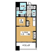 ＡＲＥＸ丸の内  ｜ 愛知県名古屋市中区丸の内２丁目（賃貸マンション1LDK・12階・38.90㎡） その2