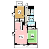 マイルストーン泉  ｜ 愛知県名古屋市東区泉２丁目（賃貸マンション2LDK・2階・66.47㎡） その2