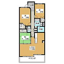 レジディア泉  ｜ 愛知県名古屋市東区泉１丁目（賃貸マンション3LDK・13階・71.96㎡） その2