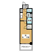 プレサンスジェネ丸の内  ｜ 愛知県名古屋市中区丸の内３丁目（賃貸マンション1K・8階・26.79㎡） その2