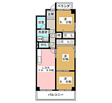 ＴＷＩＮＳ白壁Ｓ棟  ｜ 愛知県名古屋市東区白壁３丁目（賃貸マンション3LDK・4階・60.50㎡） その2