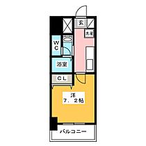 チェルトヴィータ  ｜ 愛知県名古屋市中区新栄１丁目（賃貸マンション1K・8階・25.60㎡） その2