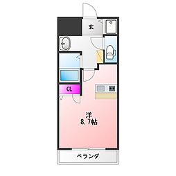 間取図画像 ワンルーム