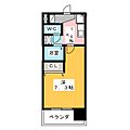 アレーズカシェート7階5.6万円
