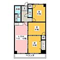 ケイツーホソノ7階7.8万円