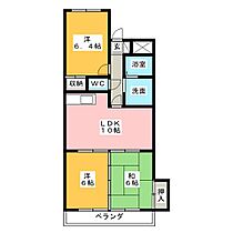 グランデールＡＳ  ｜ 愛知県名古屋市中川区中郷５丁目（賃貸マンション3LDK・4階・62.25㎡） その2