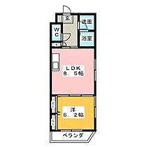 センチュリーパーク野田  ｜ 愛知県名古屋市中川区野田１丁目（賃貸マンション1LDK・2階・29.80㎡） その2