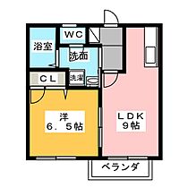 グローリーハイツ  ｜ 愛知県名古屋市中川区澄池町（賃貸アパート1LDK・1階・36.00㎡） その2