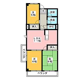 間取図画像 3LDK