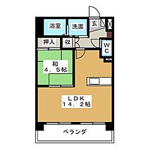 メゾン中郷  ｜ 愛知県名古屋市中川区中郷３丁目（賃貸マンション1LDK・3階・44.70㎡） その2