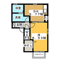 ルミエール  ｜ 愛知県名古屋市中川区打中２丁目（賃貸アパート1DK・2階・35.44㎡） その2