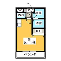 メゾン　ド　イデアル  ｜ 愛知県名古屋市中川区中野新町２丁目（賃貸マンション1R・1階・25.60㎡） その2