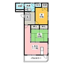 ラメール華  ｜ 愛知県名古屋市中川区法華２丁目（賃貸マンション2LDK・3階・64.00㎡） その2