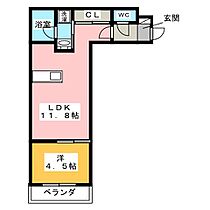 ＦＡＭＩＬＹ　ＳＴＡＧＥ　高畑II  ｜ 愛知県名古屋市中川区高畑３丁目（賃貸アパート1LDK・1階・37.42㎡） その2