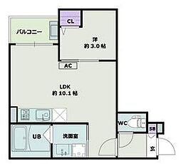 Jack koshiro I 1LDKの間取図画像