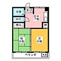 浅井マンション2階4.0万円
