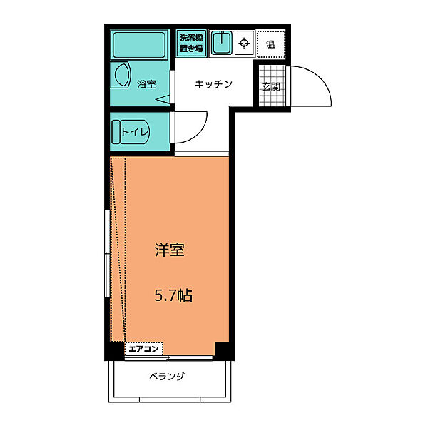 リードシティー八事ビル ｜愛知県名古屋市天白区八事山(賃貸マンション1R・4階・16.80㎡)の写真 その2