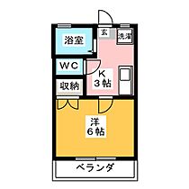 ドォミトリー御幸山  ｜ 愛知県名古屋市天白区御幸山（賃貸マンション1K・2階・21.56㎡） その2