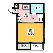 コーポサンバレー  ｜ 愛知県名古屋市天白区弥生が岡（賃貸マンション1K・3階・21.00㎡） その2