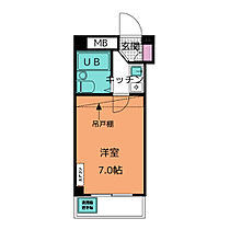 ピエット八事  ｜ 愛知県名古屋市天白区八事山（賃貸マンション1K・2階・18.43㎡） その2