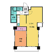 むつみハイツ  ｜ 愛知県名古屋市天白区原４丁目（賃貸マンション1LDK・4階・57.25㎡） その2