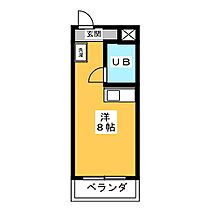 遊ポイント山手  ｜ 愛知県名古屋市昭和区山里町（賃貸マンション1R・4階・17.00㎡） その2