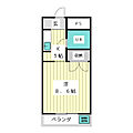 第二沖野館2階3.3万円