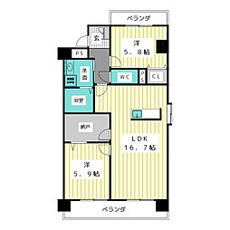 クレッセンド清水ヶ岡