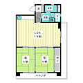 ヴィラ滝川マンション4階7.5万円