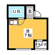 ダンケ第5キャピタルハイツ  ｜ 愛知県名古屋市昭和区檀溪通４丁目（賃貸マンション1R・2階・16.20㎡） その2