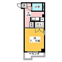 コーポ　ミツムラ  ｜ 愛知県名古屋市昭和区山里町（賃貸マンション1K・3階・21.00㎡） その2