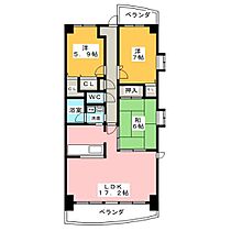 ラディッシュコート  ｜ 愛知県名古屋市昭和区駒方町４丁目（賃貸マンション3LDK・1階・75.90㎡） その2