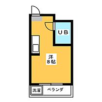 パークマンション本山Ａ棟  ｜ 愛知県名古屋市昭和区福原町２丁目（賃貸マンション1R・3階・15.52㎡） その2