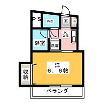 ニューポートマンション  ｜ 愛知県名古屋市瑞穂区新開町（賃貸マンション1K・2階・22.38㎡） その2