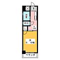 シャトー山田2階4.1万円