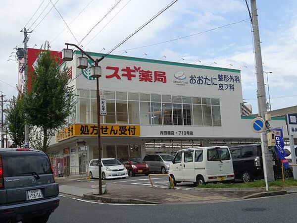 画像26:ドラッグストア 「スギ薬局内田橋店まで807m」