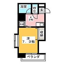 ニューポートマンション  ｜ 愛知県名古屋市瑞穂区新開町（賃貸マンション1K・2階・24.93㎡） その2