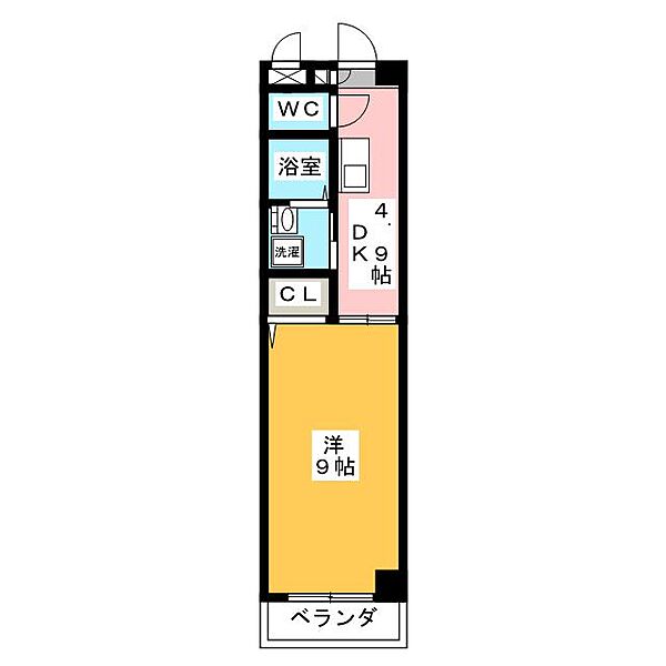 ラフィネ二野 ｜愛知県名古屋市瑞穂区二野町(賃貸マンション1DK・3階・30.00㎡)の写真 その2