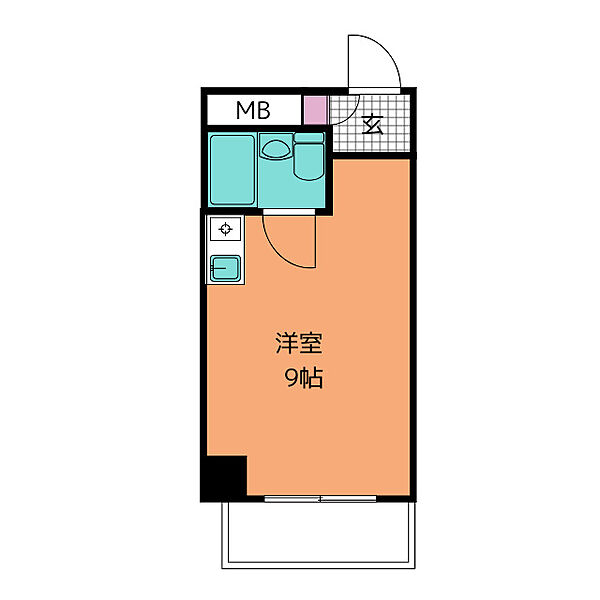 五大ビル ｜愛知県名古屋市中川区八剱町３丁目(賃貸マンション1R・3階・19.00㎡)の写真 その2