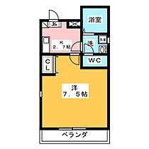 クレフラスト浮島Ｂ棟  ｜ 愛知県名古屋市瑞穂区浮島町（賃貸アパート1K・1階・23.26㎡） その2