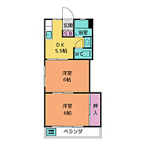 大成ハイツ  ｜ 愛知県名古屋市中川区応仁町１丁目（賃貸マンション2K・3階・34.63㎡） その2