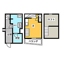 シャレイド豊田本町ＥＡＳＴ  ｜ 愛知県名古屋市南区内田橋２丁目（賃貸アパート1R・2階・20.93㎡） その2