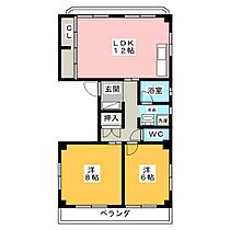 吾朗ハイツ  ｜ 愛知県名古屋市熱田区一番２丁目（賃貸マンション2LDK・3階・59.94㎡） その2