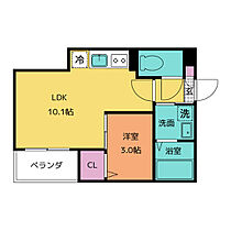 Jack hoshoI 101 ｜ 愛知県名古屋市南区宝生町１丁目24-2（賃貸アパート1LDK・1階・30.85㎡） その2