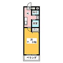 A・City七条  ｜ 愛知県名古屋市南区七条町２丁目（賃貸マンション1K・4階・24.75㎡） その2