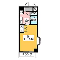 ミレニアム熱田  ｜ 愛知県名古屋市熱田区沢上２丁目（賃貸マンション1K・4階・23.87㎡） その2