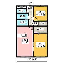 サザンクロス  ｜ 愛知県名古屋市南区要町３丁目（賃貸マンション2LDK・2階・58.85㎡） その2