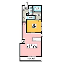 シティ六番町  ｜ 愛知県名古屋市熱田区二番１丁目（賃貸マンション1LDK・2階・46.48㎡） その2