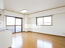 第二日比野ハイツ 5階2LDKのリビング/ダイニング